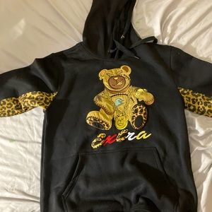 (Black & Gold) Hoodie|| graphic design